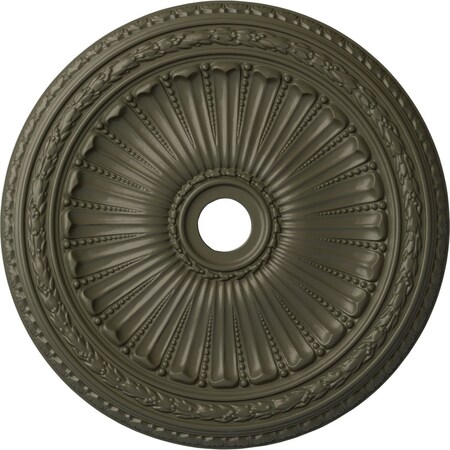 Ekena Millwork Viceroy Ceiling Medallion (Fits Canopies up to 4 7/8"), 35 1/8"OD x 4 7/8"ID x 2 1/2"P, Witch Hazel CM35VIWHF
